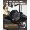 8-Piece Nonstick Hard Anodized Cookware Set, Pots and Pans Set Includes Saucepan