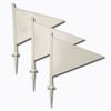 Cricket Boundary Flags Marker Pack of 25