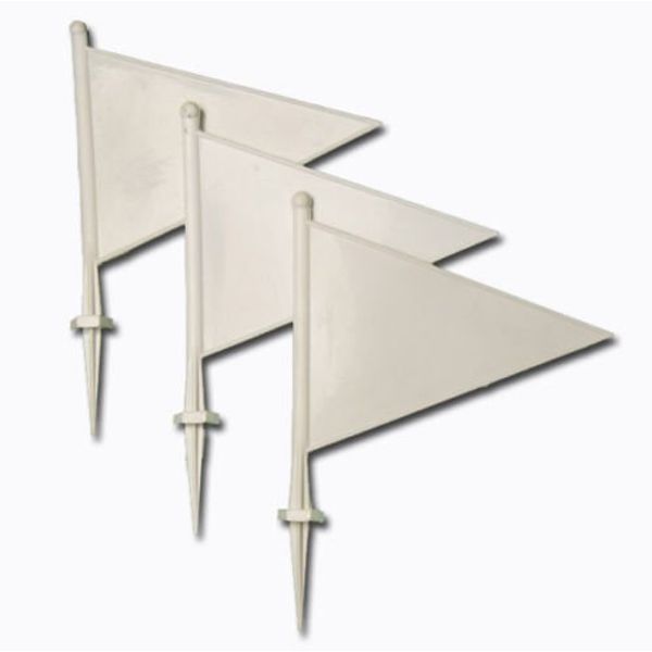 Cricket Boundary Flags Marker Pack of 25