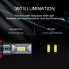 For Jeep Compass 2011 2012 2013 LED Headlights Hi/Lo & Fog Lights Bulbs