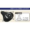 Aile Chari CAP Large Snoopy Face BK