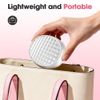 Led Red Light Eye Care Therapy Ems Massager With Gel Patch For Under Eye Wrinkle