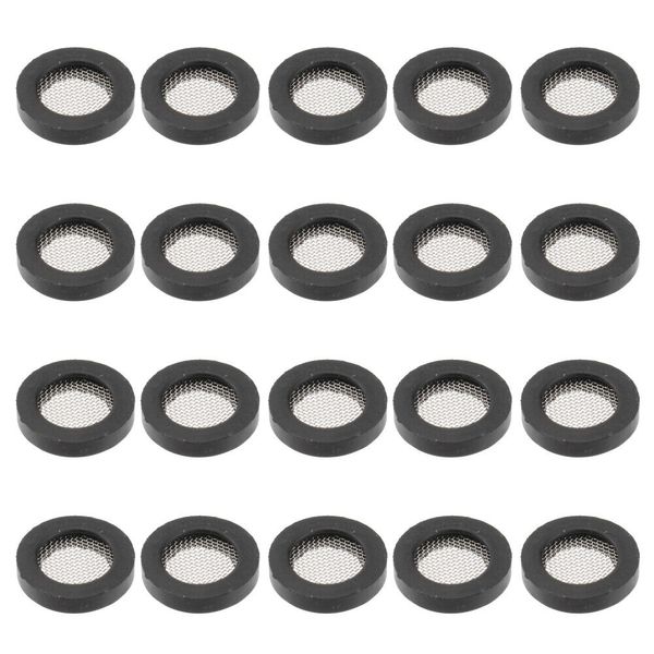 20 Pcs Kitchen Sink Replacement Washers with Screens Sprinkler Maintenance