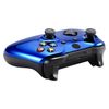 eXtremeRate® Chrome Blue Edition Front Housing Shell Faceplate for Xbox One S & Xbox One X Controller