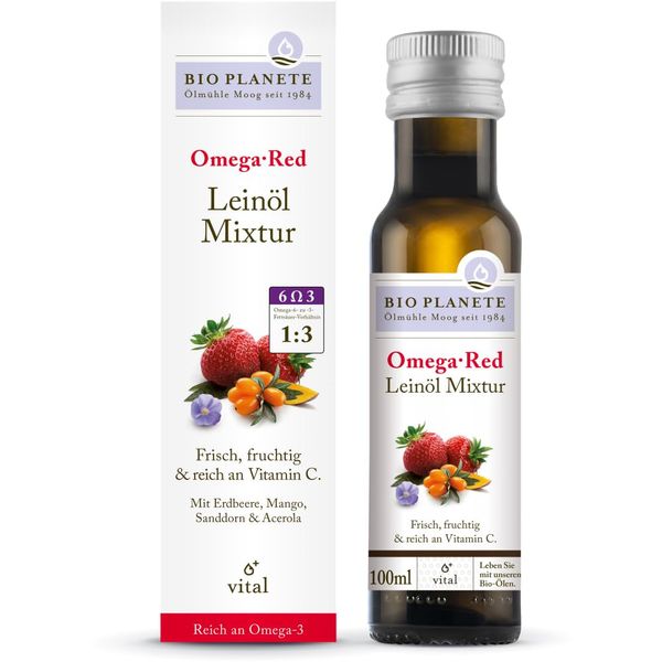 Bio Planet E Omega Red Linseed Oil Mix (6 x 0.10 L)