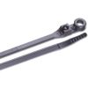 Ancor 8" UV Black Mounting Cable Zip Ties - 100 Pack (199229)