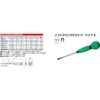 KTC (ke-te-si-) Soft Round Screwdriver Slotted D8 M – 5