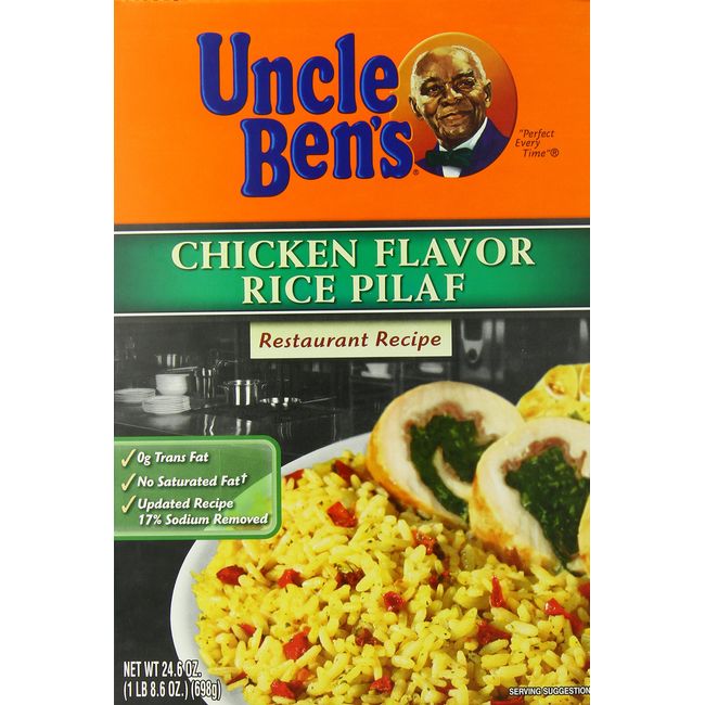 Uncle Ben's Chicken Flavor Rice Pilaf, 24.6 Ounce