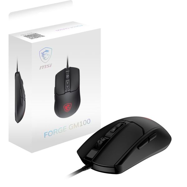 MSI FORGE GM100 Optical Gaming Mouse Wired MS0716