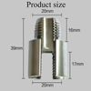Pipe Threading Tool, 3/4in Internal and External Thread Cutter, High Precision Pipe Threader for DIY and Plumbing, Creates Clean Threads on Water Pipes, Durable Construction