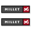 MILLET Millet Sticker Decal Parallel Import 2 (16 cm x 4 cm) [Parallel import goods]