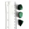 3 pc Malachite Crystal Small Tumble Stone.