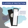 FLT4825 HEPA Replacement Filter B for GermGuardian AC4825 Air Cleaner (2 pack)