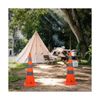 RoadHero 36 Inch [4 Pack] Collapsible Traffic Safety Cones, Multi Purpose Pop...