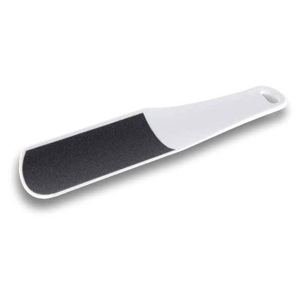 Double Foot File Bow, White, Pedicure Foot File