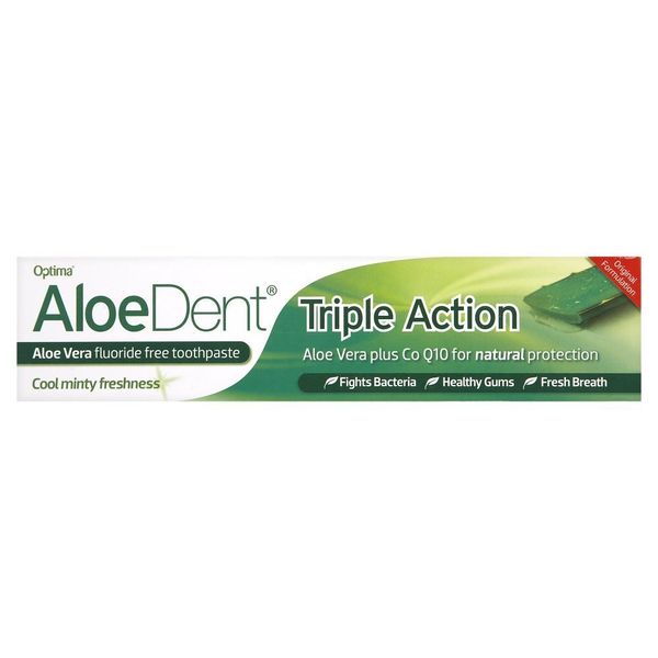 (12 PACK) - Aloe Dent - Aloe Vera Triple ActionT/paste | 100ml | 12 PACK BUNDLE
