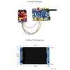 Waveshare 2.4inch LCD TFT Display Module Support 65K RGB Colors, 240×320 Resolution,with SPI Interface,Embedded ILI9341 Driver,Using SPI Bus