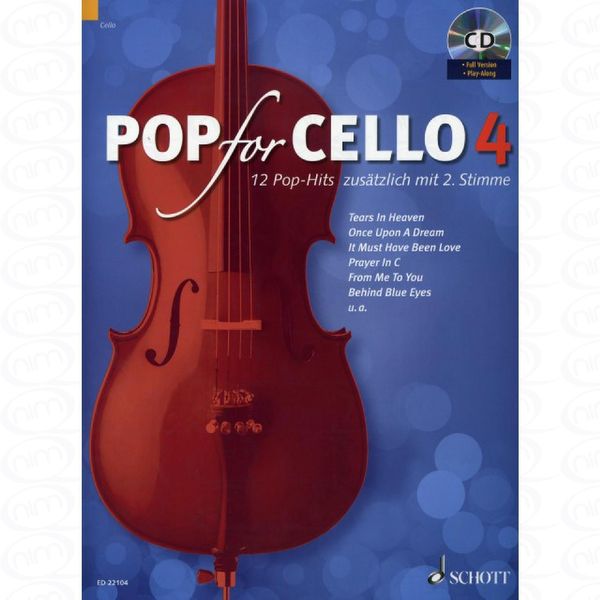 Pop for Cello 4 - arrangiert für Violoncello - (für ein bis zwei Instrumente) - mit CD [Noten/Sheetmusic]