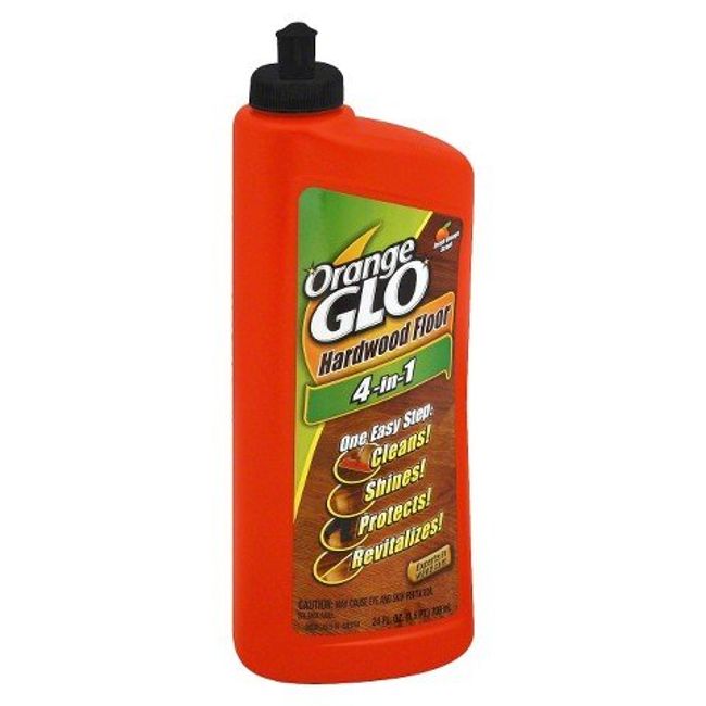 Orange Glo Wood Furniture 2-in-1 Cleaner & Polish, 16 ounces