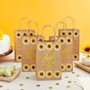 1000 Count Stickers, Assorted Designs Sticker Roll, Yellow Sunflower