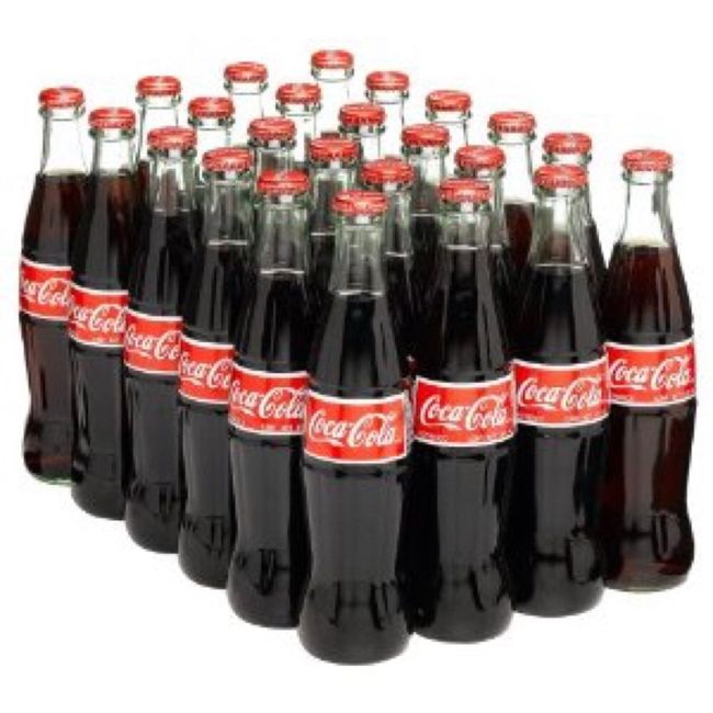 Mexican Coca Cola, Drink Cola, 12 Ounce (Pack of 24)