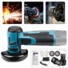 12V Brushless Cordless Angle Grinder Set with Li-ion Battery & Charger & Discs