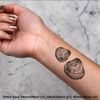 4 x 'Clams' Temporary Tattoos (TO00004356)