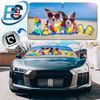 Car Sun Shade Windshield Front Window Cartoon Visor SUV Foldable UV Shield Cover