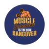 Funny Post Workout Design Muscle Soreness Hangover PopSockets Swappable PopGrip
