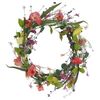 Gisela Graham Poppy Inspired Decorative Spring Easter Wreath