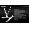 Nitcore GEM10UV GEM IDENTIFICATION Flashlight w/NL183 Battery + A1 Charger
