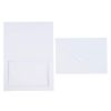 Recollections White Frame Cards & Envelopes, 5”; x 7”;