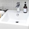 Sink Overflow Cap 4 Pcs Bathroom Sink Overflow Cover,Applicable Aperture 22-24mm