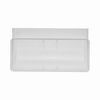 220 x 90 mm / 22 x 9 cm vertical rectangular duct elbow for pipe connection - angle: 90° - ventilation system, heating, cooling - ventilation element for limited spaces.