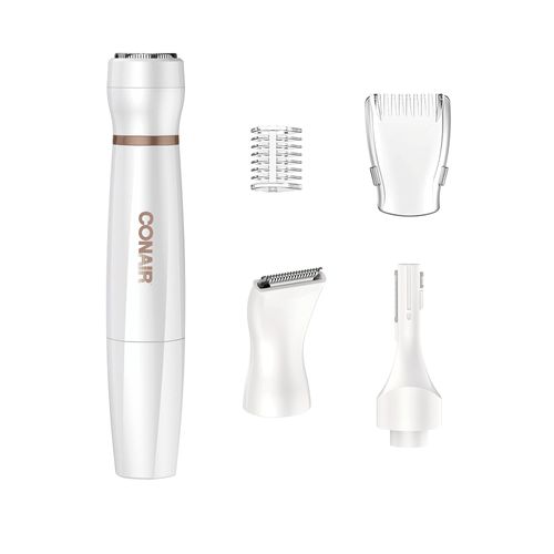 Conair All-In-1 Facial Hair Removal for Women, Cordless Electric Trimmer, Perfect for Face, Ear/Nose, Eyebrows, and Bikini Lines