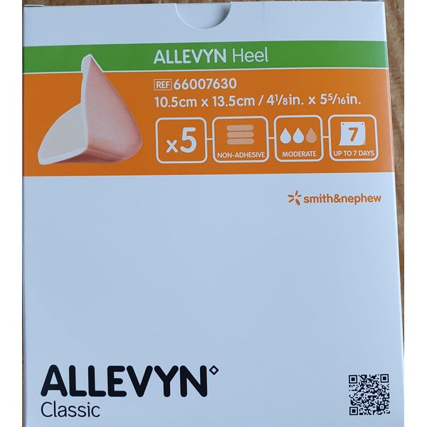 Allevyn Heel (Heel Dressing) 10.5 x 13.5cm Pack of 5