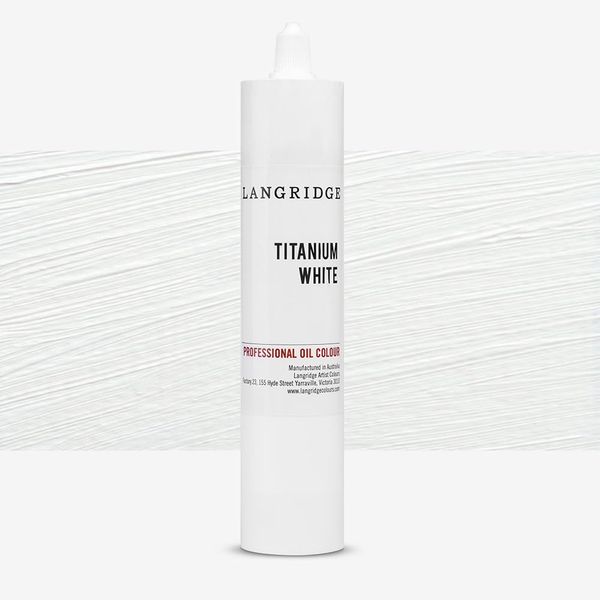 Langridge : Oil Paint : 300ml : Titanium White
