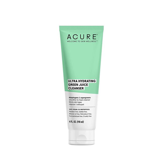 Acure Ultra Hydrating Green Juice Cleanser, 4 Fluid Ounces