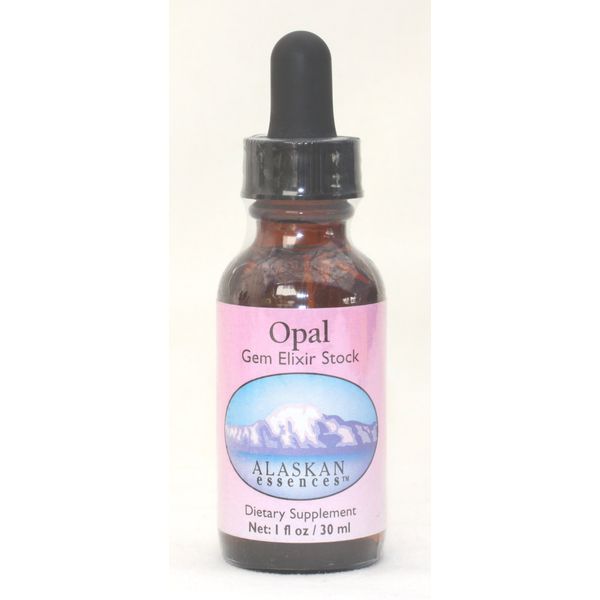 Alaskan Essences Opal Gem Elixir 1 oz Size