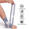 NeoTech Care Adjustable Ankle Support Brace (Gray, Size L, 1 Pair)