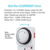 HBN Mechanical Timer Plug Socket, 24 Hour Segment Programmable Energy Saving Plug-in Timer Switch for Lights and Home Appliances (13A/3120W, 3 Pack)