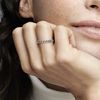 Pandora 190980 Heart Ring Made Of 925 Sterling Silver, Silver, Silver