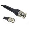BNC Q9 to Dual 4mm Stackable Banana Plug with Test Leads Probe Cable 47in