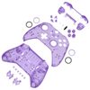 eXtremeRate Full Set Shell & Buttons for Xbox One Elite Series 2 Controller (Model 1797), Face Shell for Elite Series 2 Core Controller, Back Shell, Full Set Buttons "Clear Purple"