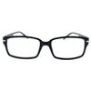 Incredible Bargains The Dean Stylish Rectangular Reading Glasses + 3.50 Black with Blue Tortoise