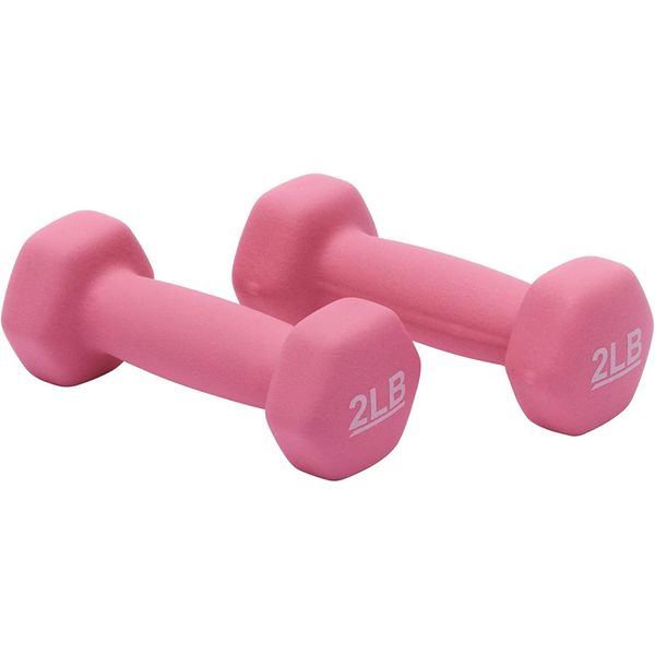 Neoprene Dumbbell Hand Weights for Exercise and Muscle Toning