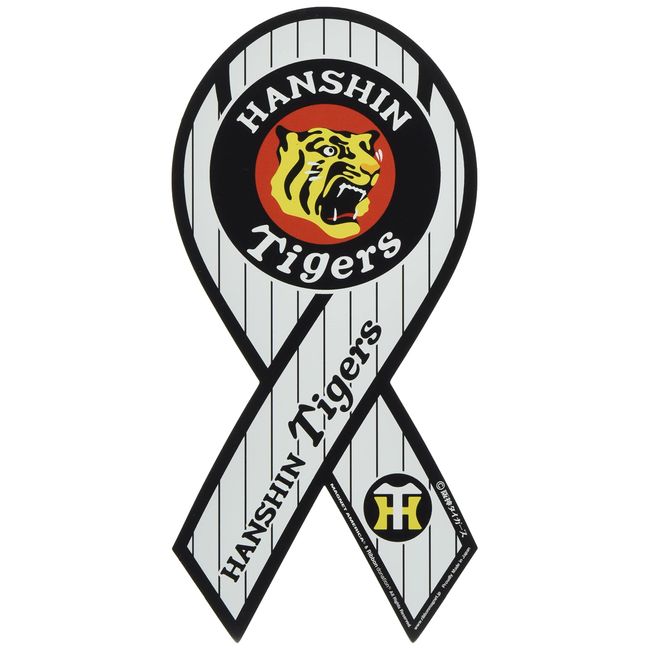 RibbonMagnet Hanshin Tigers Model Logo HT-LOGO