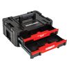 CRAFTSMAN VERSASTACK System 17in 2-Drawer Black Plastic Tool Box