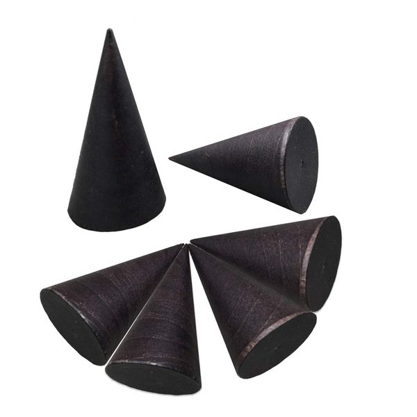 HAMILO Ring Stand, Ring Display, Display Stand, Miscellaneous Goods, Interior Accessories, Conical Shape (Set of 6)