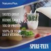 NaturesPlus SPIRU-TEIN Plus Shake For Mature Adults - Vanilla - 1.2 lbs, Protein Powder - Plant Based Meal Replacement, Vitamins & Minerals For Energy - Vegetarian, Gluten-Free - 16 Servings